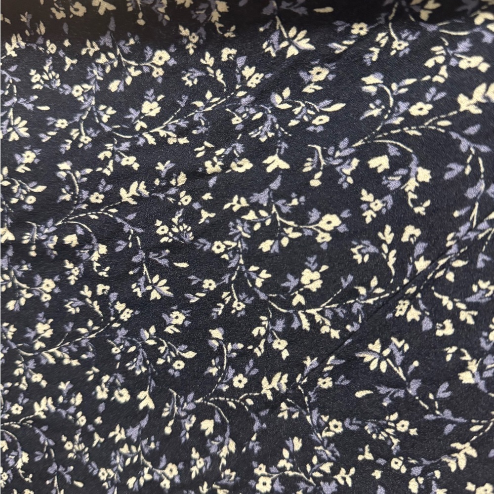 Reformation Navy Blue Floral Mini Dress - Picture 4 of 5